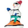 CONDOMERIE - PRESERVATIVO DECORATIVO PINTADO A MANO SNOWBOARD XL