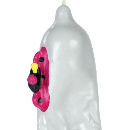 CONDOMERIE - PRESERVATIVO DECORATIVO PINTADO A MANO MOTO XL
