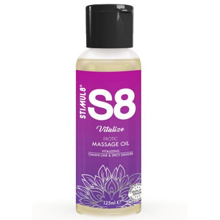 STIMUL8 - S8 ACEITE DE MASAJE DE LIMA VITALIZANTE 125 ML
