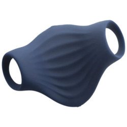 ROCKS-OFF - VIBRADOR MASTURBADOR FLEXIBLE AZUL PALM