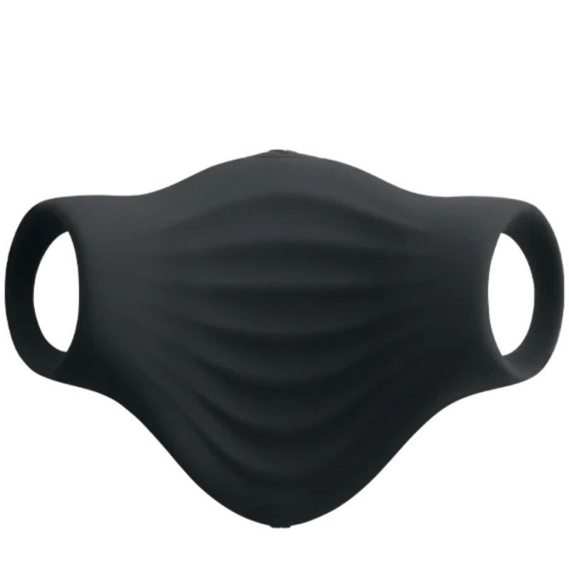 ROCKS-OFF - VIBRADOR MASTURBADOR FLEXIBLE NEGRO PALM