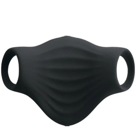 ROCKS-OFF - VIBRADOR MASTURBADOR FLEXIBLE NEGRO PALM