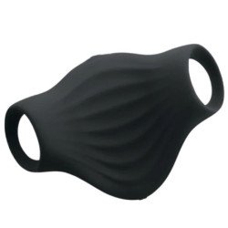 ROCKS-OFF - VIBRADOR MASTURBADOR FLEXIBLE NEGRO PALM