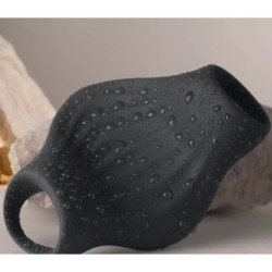 ROCKS-OFF - VIBRADOR MASTURBADOR FLEXIBLE NEGRO PALM