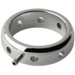 ELECTRASTIM - PRESTIGE ANILLO ELECTROMAGNÉTICO DE METAL PARA EL PENE 46 MM
