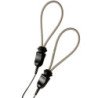 ELECTRASTIM - ELECTRALOOPS E-STIM ANILLOS METÁLICOS AJUSTABLES PARA EL PENE