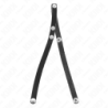 KINK - ANILLO DE PENE DE CUERO CON CIERRE A PRESIÓN 39 X 1 CM