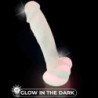 SILEXD - PENE REALÍSTICO MODELO 7 ROSA BRILLO EN LA OSCURIDAD