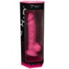 SILEXD - PENE REALÍSTICO MODELO 7 ROSA BRILLO EN LA OSCURIDAD