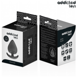 JUGUETES ANALES ADDICTED - TAPÓN ANAL DE SILICONA TAMAÑO XXL 11 CM