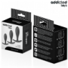 ADDICTED TOYS - SET DE 3 PLUG ANAL SILICONA MODELO 2