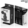 JUGUETES ANALES ADDICTED - TAPÓN ANAL HUECO DE SILICONA TAMAÑO XXL 15,2 CM