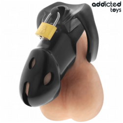 JUGUETES PARA ADICTOS BLOQUEADOS - JAULA PARA PENE DEN ININTERRUMPIDA DE 9,8 CM