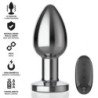 INTENSE - PLUG ANAL 10 VIBRACIONES METAL CON CONTROL REMOTO L
