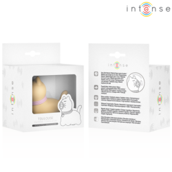 INTENSE - ESTIMULADOR PUPPY LENGUA ROTADORA 360º PARA CLÍTORIS AMARILLO