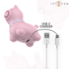 INTENSE - ESTIMULADOR PUPP LENGUA PULSACIÓN PARA CLÍTORIS ROSA