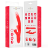 INTENSE - KAROL VIBRADOR MULTIFUNCIÓN EMPUJE & ESTIMULACIÓN & ONDAS ESTIMULADORAS ROJO