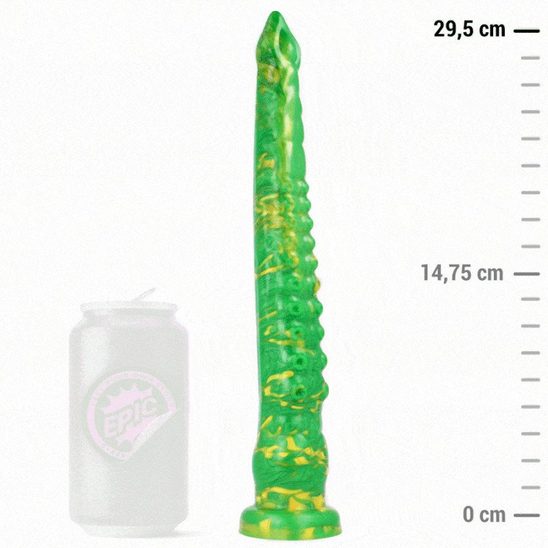 ÉPICO - DILDO HYLOS DESLIZAMIENTO VERDE