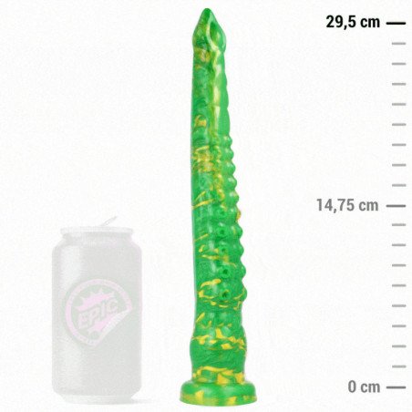 ÉPICO - DILDO HYLOS DESLIZAMIENTO VERDE
