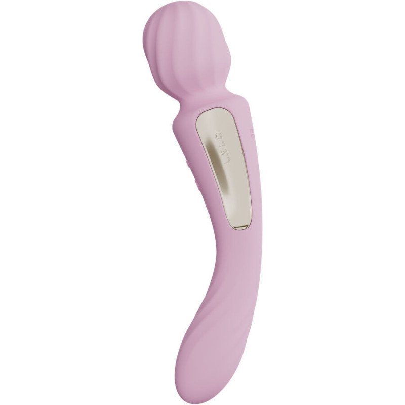 LELO - VIBRADOR CON INTERRUPTOR WANDA DOBLE ESTIMULACIÓN ROSA SUAVE