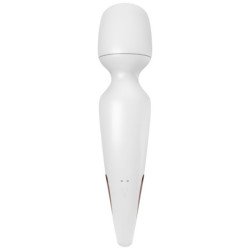 SATISFACTOR - MASAJEADOR VIBRATORIO WAND ERLAND BLANCO