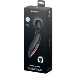 SATISFACTOR - MASAJEADOR VIBRATORIO WAND ERLAND NEGRO