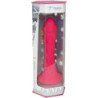 SILEXD - DILDO DE ENSUEÑO FANTASÍA LÍQUIDO DE SILICONA TERMOREACTIVA FUCSIA 18,5 CM