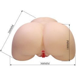 CRAZY BULL - OLIVIA TRASERO FEMENINO REALISTA VAGINAL Y ANO 5.5 KG