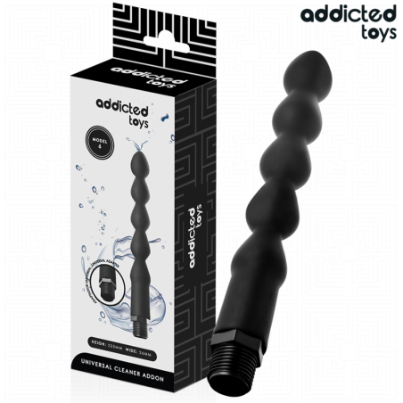 ADDICTED TOYS - LIMPIADOR ANAL CON ADAPTADOR UNIVERSAL MODELO 6