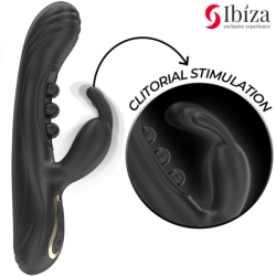 IBIZA - VIBRADOR RABBIT PERLAS CON PULSACIÓN