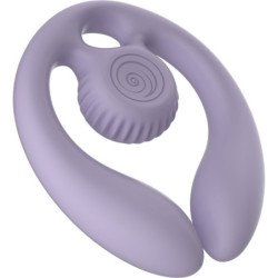 SNAIL VIBE - GIZI DUO ESTIMULADOR PARA PAREJAS CON CONTROL REMOTO LILA