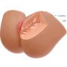 CRAZY BULL - ILANA TRASERO FEMENINO REALISTA VIBRADOR & SUCCIONADOR CON SONIDO 6.8 KG