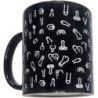 DIABLO PICANTE - TAZA NEGRA PENES 370 ML