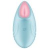 SATISFACTOR - VIBRADOR DE PUNTA TROPICAL AZUL