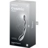 SATISFYER - COSMIC CREST 2 DILDO ACERO INOXIDABLE DOBLE USO