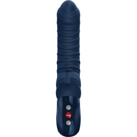 FUN FACTORY - TIGER VIBRADOR PUNTO G AZUL OSCURO