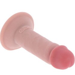 GET REAL - DILDO DELUXE DONG GRUESO DE DOBLE DENSIDAD TPE 13 CM