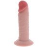 GET REAL - DILDO DELUXE DONG GRUESO DE DOBLE DENSIDAD TPE 20 CM