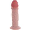 GET REAL - DILDO DELUXE DONG GRUESO DE DOBLE DENSIDAD TPE 23 CM