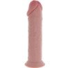 GET REAL - DILDO DELUXE DONG GRUESO DE DOBLE DENSIDAD TPE 32 CM
