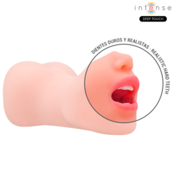 TOQUE PROFUNDO E INTENSO - MASTURBADOR DE DOBLE BOCA Y VAGINA RILEY