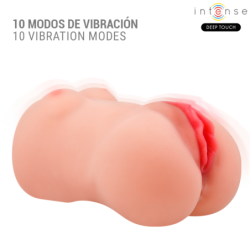 TACTO PROFUNDO E INTENSO - VIBRADOR Y MASTURBADOR DE SUCCIÓN CATHERINE CON VOZ