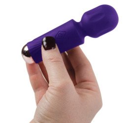 ROCKS-OFF - MINI VARITA RECARGABLE DE 16 FUNCIONES VIOLET DREAM