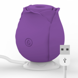 MIA - ROSE SUCCIONADOR CLÍTORIS POR ONDAS EDICIÓN LIMITADA - MORADO