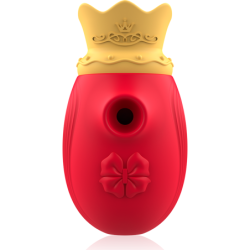 INTENSE - ESTIMULADOR CLÍTORIS 10 MODOS DE SUCCIÓN Y LICKING - ROJO