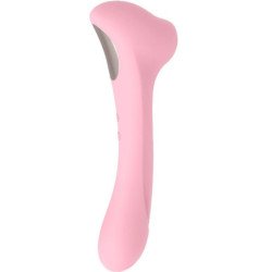 FEMINTIMATE - MASAJEADOR CON SUCCIÓN Y VIBRADOR DAISY ROSA