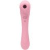 FEMINTIMATE - MASAJEADOR CON SUCCIÓN Y VIBRADOR DAISY ROSA