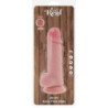 GET REAL - PENE REALÍSTICO DELUXE CON TESTÍCULOS EXTRA GRUESO 25 CM