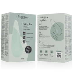 WOMANIZER - VIBRADOR SILENCIOSO DE RELLENO SAGE