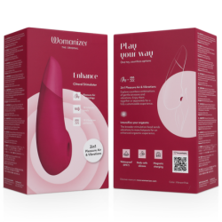 WOMANIZER - ENHANCE ESTIMULADOR DE CLITORÍS ROSA VIBRANTE